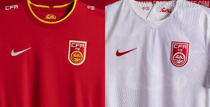 Nike China 2020 Home & Away Kits Released - Footy Headlines